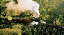 Puffing Billy Steam Train, Melbourne, Australia