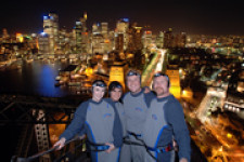 Nighttime Sydney Bridge Climb