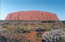 Sunrise and Climb, Ayers Rock, Australia