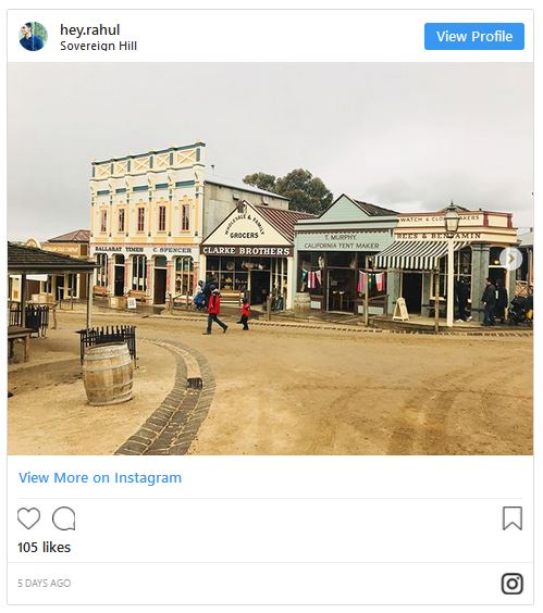 Sovereign Hill Ballarat