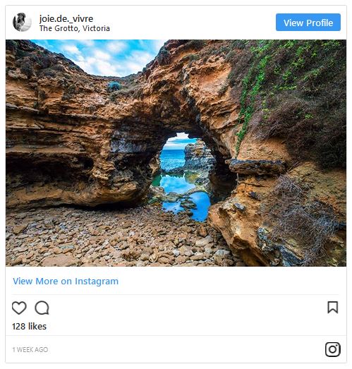 The Grotto on the Great Ocean Road