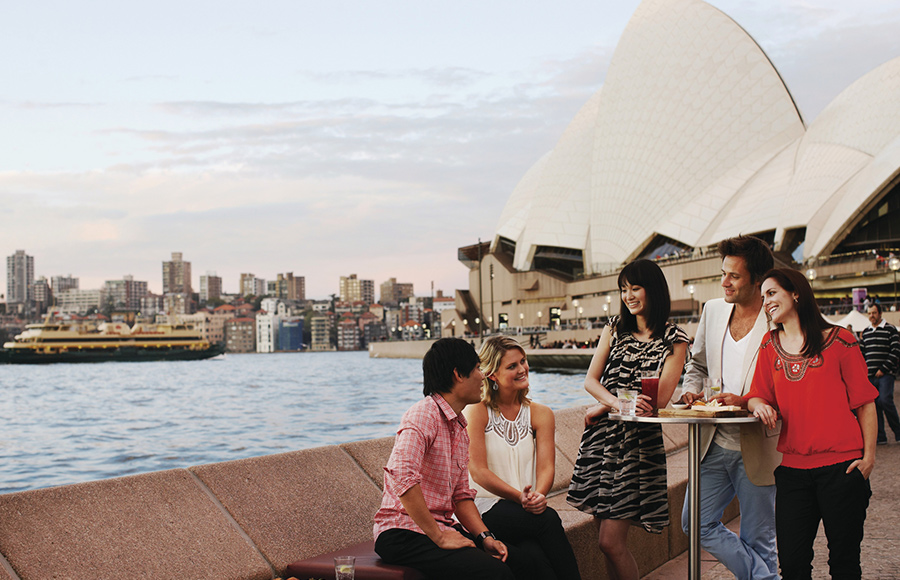 Australia travel at Opera Bar, Sydney credit Anson Smart Tourism Australia