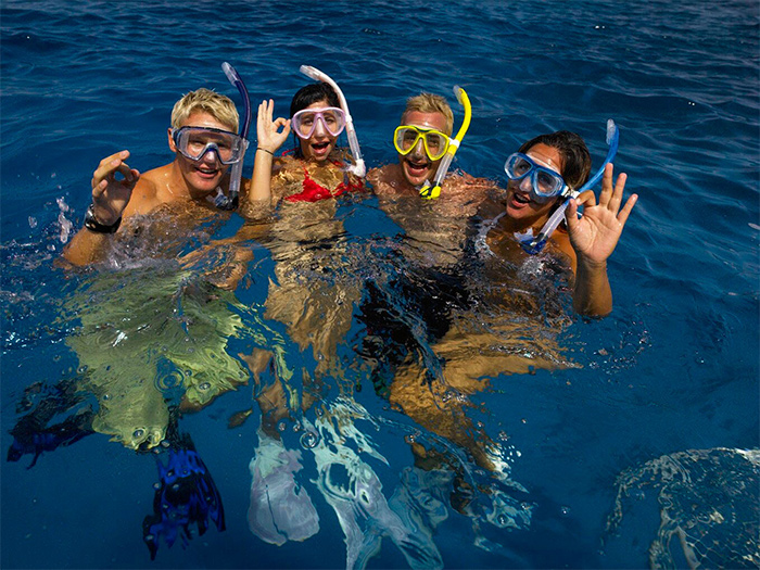 Snorkelers