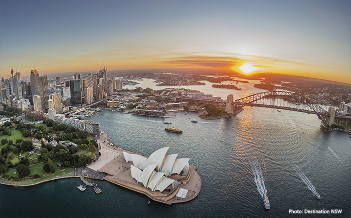 Sydney Harbour credit Destination NSW