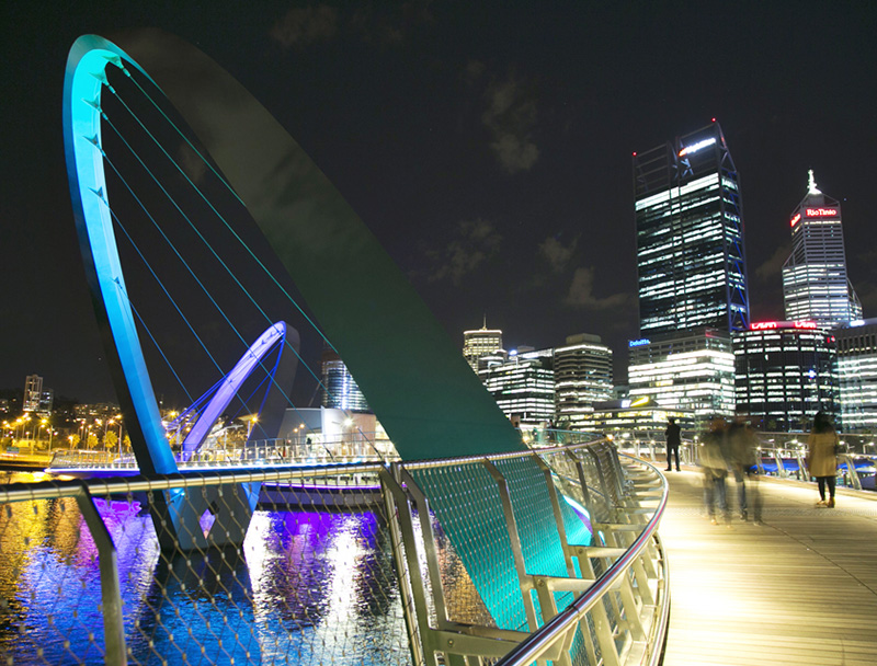 Elizabeth Quay Perth credit Tourism Australia