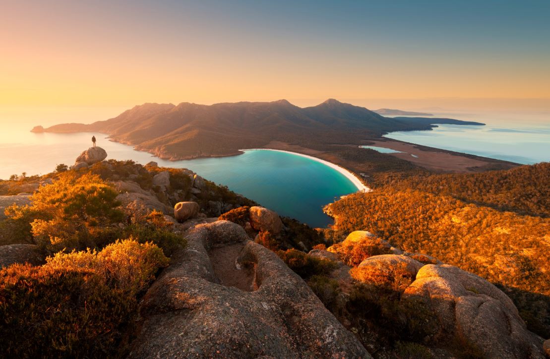 Wineglass Bay credit Tourism Tasmania